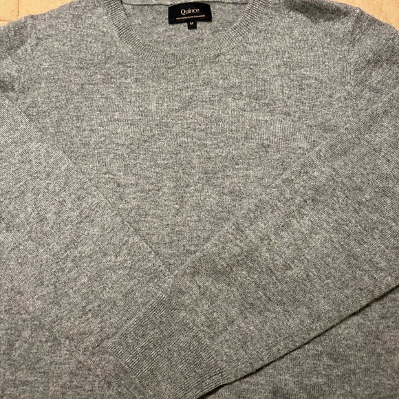 Quince Mongolian Cashmere Crew Neck Sweater - Picture 4 of 7